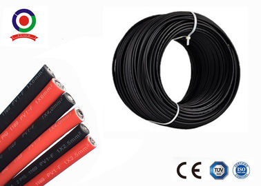 TUV CE certificated DC single core PV1-F 6mm2 solar pv cable for solar panel