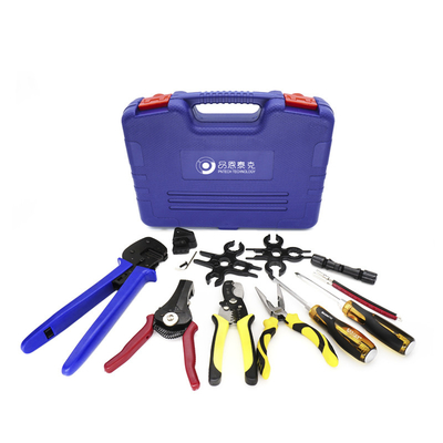 quality MC4 Crimping টুল সেট খোলা ব্যারেল টার্মিনাল ওয়্যার স্ট্রিপার কাটার factory