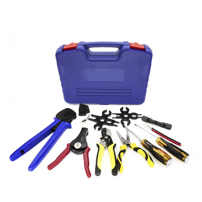 quality MC4 Crimping টুল সেট খোলা ব্যারেল টার্মিনাল ওয়্যার স্ট্রিপার কাটার factory
