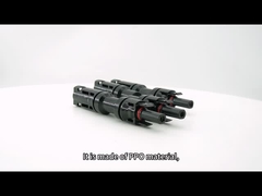 IP67 সুরক্ষা 2to1 T শাখা সংযোগকারী মহিলা / পুরুষ